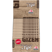 Gizeh-Brown Papier KS Slim+Tips 26 x 34 Blatt