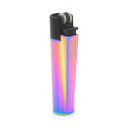 Clipper Feuerzeug Metall Icy Color (Rainbow) Sz
