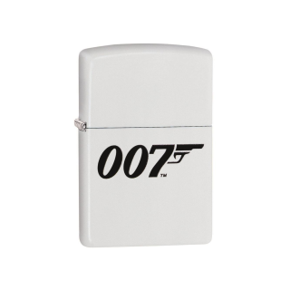 ZIPPO weiß color "007 James Bond"  60.004.202