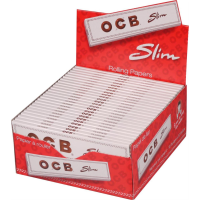 OCB-Papier long weiß slim, 50 x 32 Blatt