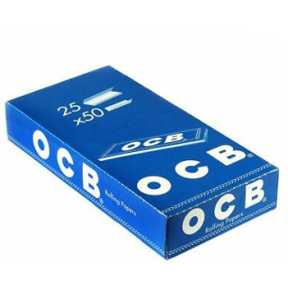 OCB-Papier blau, 25 x 50 Blatt