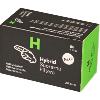 Hybrid Supreme Filters Zellstoff/Aktivkohle Ø 6,4mm