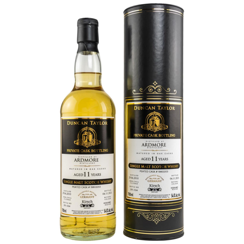 Duncan Taylor Ardmore 2010/2021 -Peated Cask