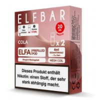 E-Liquidpod ELFBAR Elfa Cola 20 mg 2 Pods